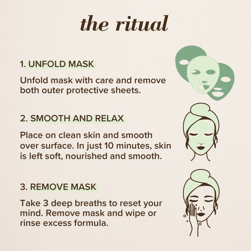 Calming Sheet Mask with Rose