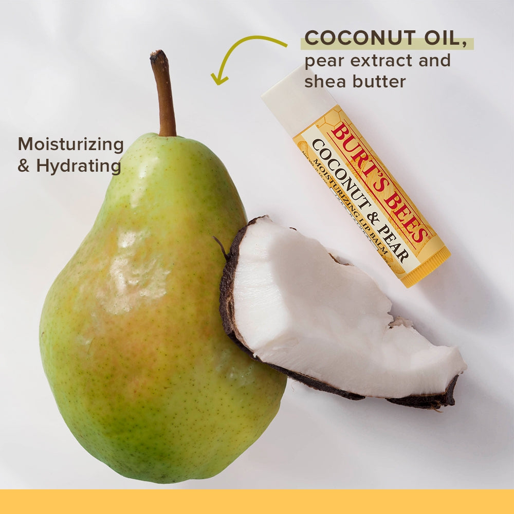 Coconut & Pear/Mango Lip Balm Twin Pack